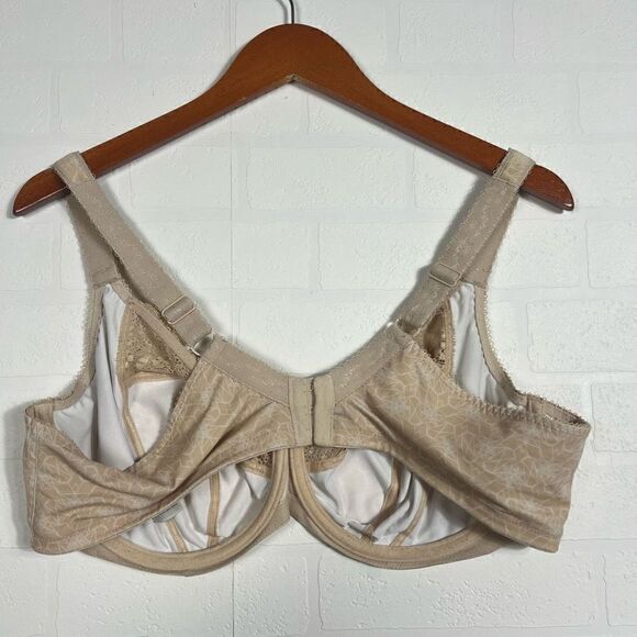 Elomi Kim Stretch Plunge Bra Caramel size 42DDD - Picture 5 of 8